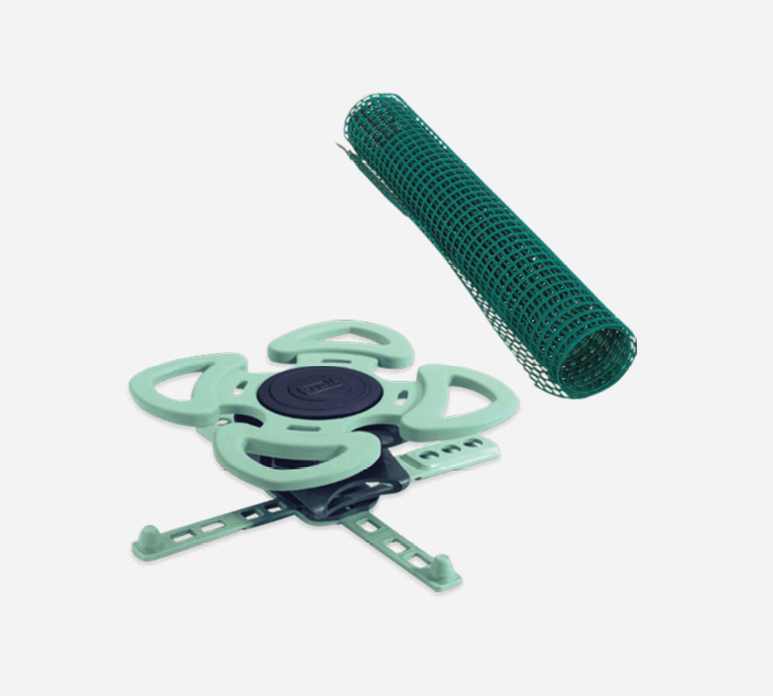 Froli Zona Mobil Federelement mit aufgerolltem Auflagegitter