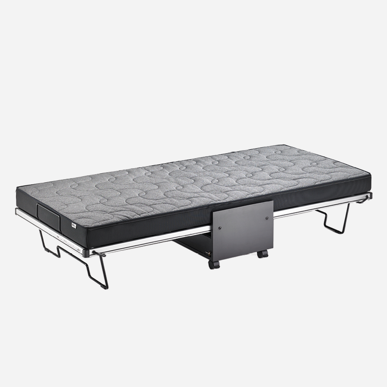 Froli relax + move Beistellbett ausgeklappt mit Matratze
