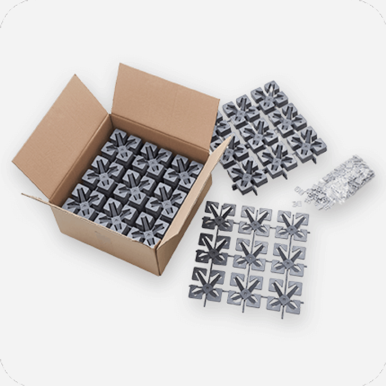 Froli Federelemente Grundpaket mit Zubehör im Karton