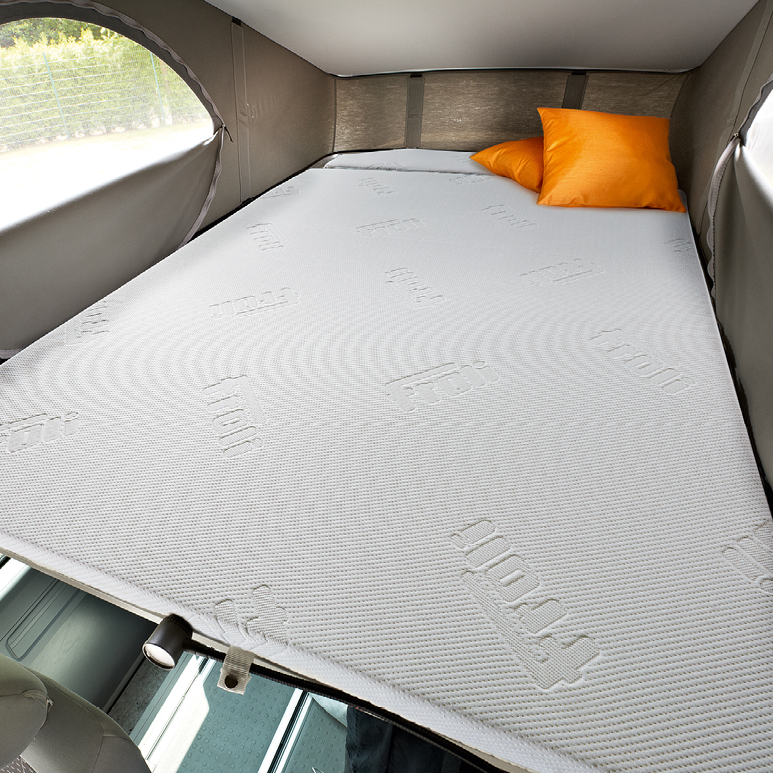 Froli Dachbett-Matratze im VW T5/T6 California Dachbett (Kissen nicht im Lieferumfang enthalten)