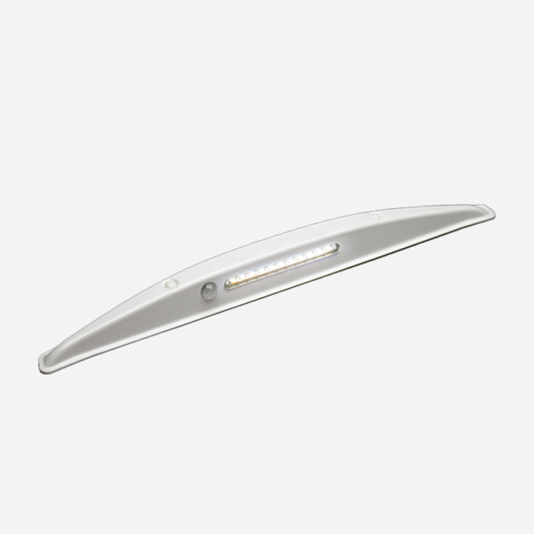 Froli LED-Leuchte in Silber mit integrierter LED-Lichtleiste