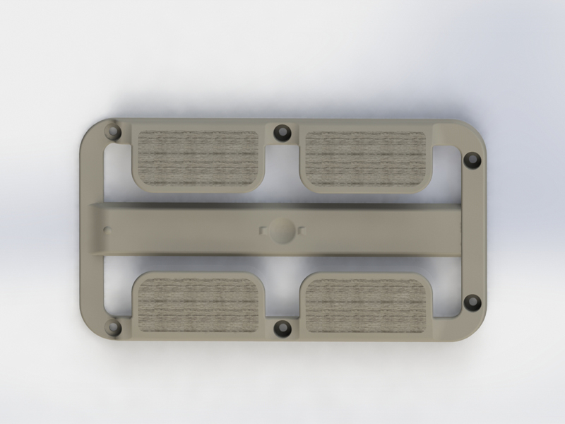 Rotwein-Glashalter lichtgrau