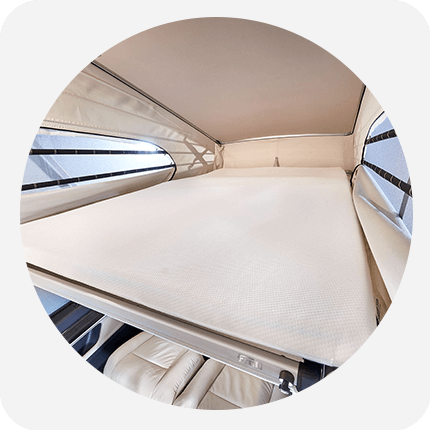 Froli Dachbett-Matratze für Marco Polo Reisemobile