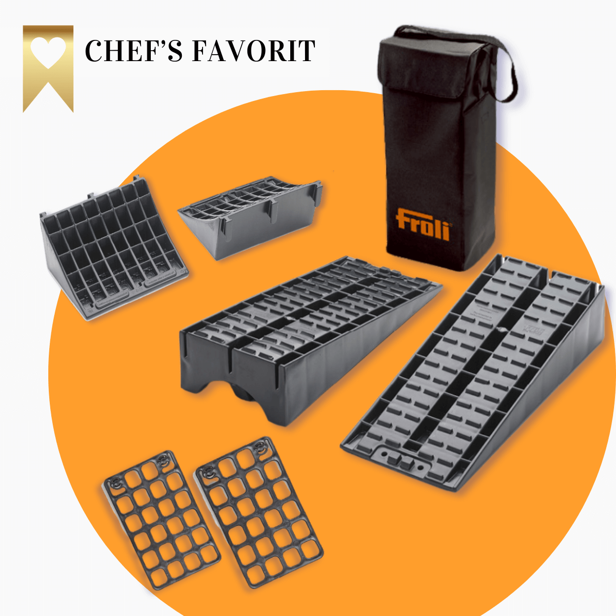 Froli Aufffahrkeil Set