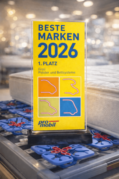 Froli – Beste Marke 2026 für Polster und Bettsysteme